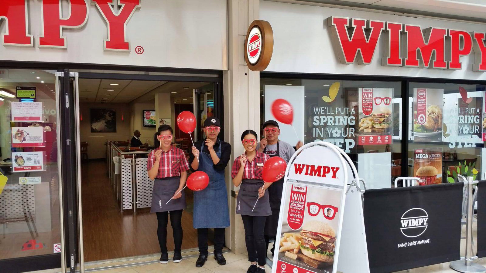 Basingstoke Wimpy staff