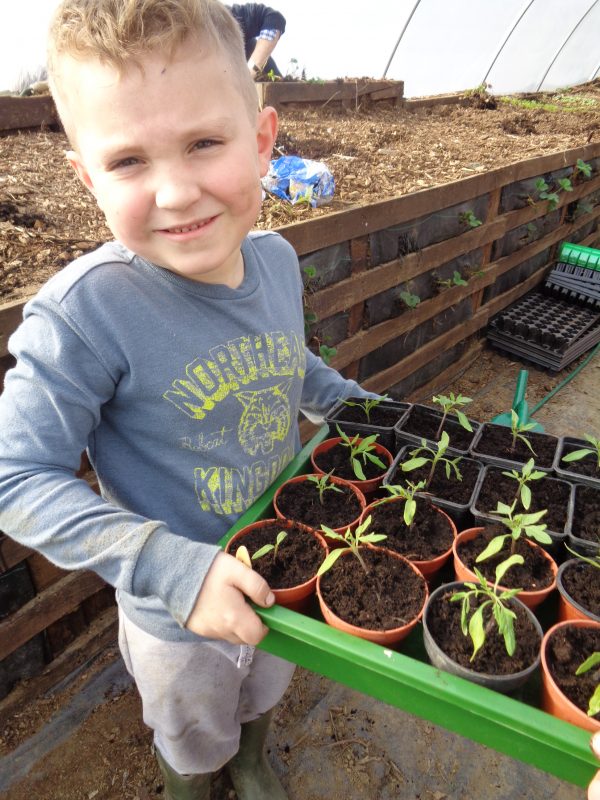 George Simpson-Murphy at Cropredy School