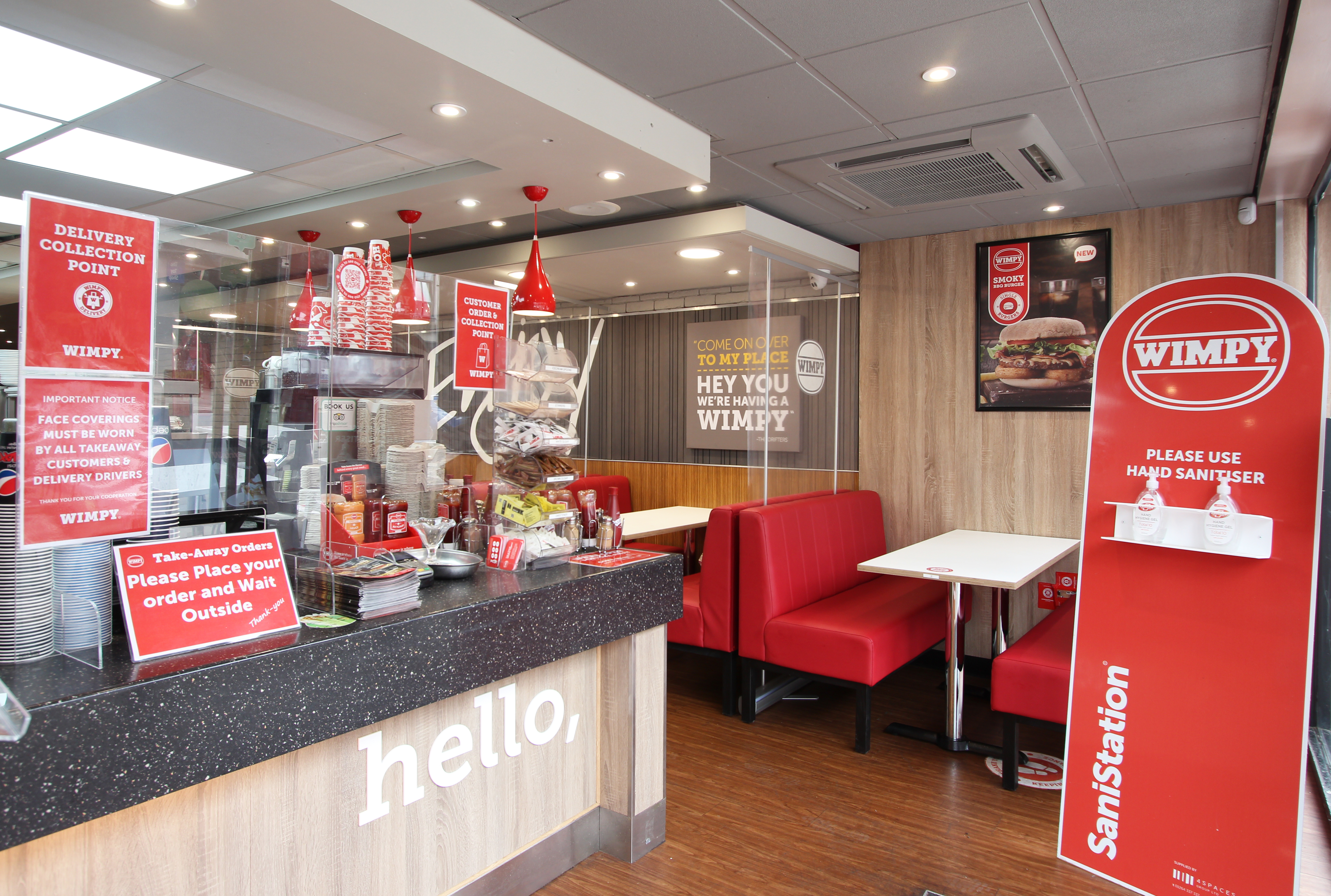 A warm welcome awaits at the new-look Wimpy Colchester